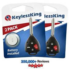 2 Remote Keyless Entry Car Key Fob for 2007 2008 2009 2010 Toyota Camry hyq12bby picture