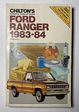 Vintage Chilton’s Repair & Tune-Up Guide 1983-84 Ford Ranger (7338) (1984) picture