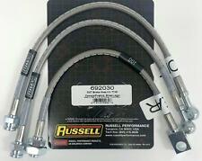 Russell 692030 Stainless Steel Brake Hose Line Kit Camaro Firebird 1977-81 picture