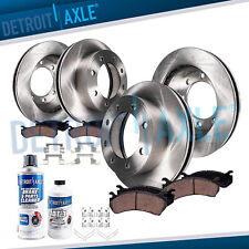 4WD Front Rear Rotors Ceramic Brake Pads for 99-04 Ford Excursion F-250 F-350 SD picture