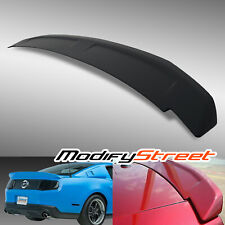 Matte Black Rear Trunk Spoiler for 2010-2014 Ford Mustang Coupe Shelby GT500 picture