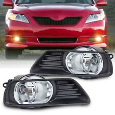 Fit For Toyota 2007-2009 Camry Clear Lens Fog Driving Lights Kit + Switch Kit picture