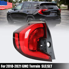 Left Driver Tail Light For 2018-2021 GMC Terrain SLE|SLT Rear Passenger Taillamp picture