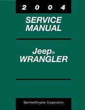 2004 Jeep Wrangler Shop Service Repair Manual picture