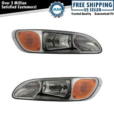Depo Halogen Headlight Lamp Assembly Pair LH & RH Sides for Peterbuilt 386 387 picture