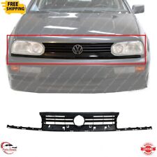 For 1993-1998 Volkswagen Golf New Front Grille Painted Black Plastic VW1200103 picture