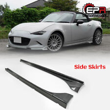 For Mazda MX5 ND ND5RC Miata Roadster ESQ Style Carbon Side Skirt Body Kits 2pcs picture