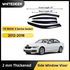 Fits BMW 3 Series 2012-2018 Sedan Side Window Visor Sun Rain Deflector Guard picture