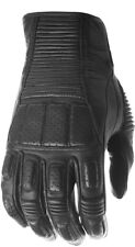 Highway 21 Trigger Padded Goat Skin Leather Cruiser Street Motorcycle Gloves picture