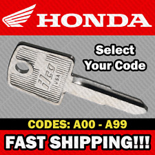 Honda Motorcycle Replacement Key Cut to Code A00 - A99 picture
