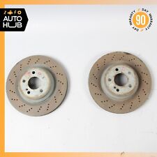 03-11 Mercedes W211 E55 CLS63 Rear Brake Rotors Disc Left & Right Set of 2 OEM picture