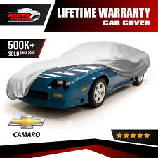Chevy Camaro 4 Layer Car Cover Outdoor Water Proof Rain Snow Sun Dust 3rd Gen picture