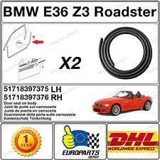 BMW E36 Z3 Roadster Weatherstrip Kit Door Seals 2 pcs picture