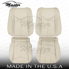 2009 - 2013 Fits Infiniti G37 CONVERTIBLE Wheat Leather Seat Covers Perforated picture