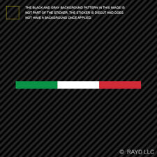 Thin Italian Flag Stripe Sticker Die Cut Vinyl italy flag colors stripe european picture