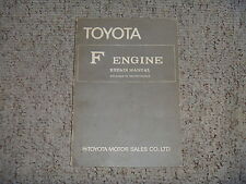 1968-1971 Toyota Land Cruiser FJ40 FJ45 FJ55 F Engine Repair Manual 1969 1970 picture