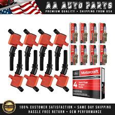 Energy Ignition Coil & Motorcraft Platinum Spark Plug For Ford F150 F550 picture