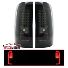Black/Smoke Tail Lights Fits 2014-2018 GMC Sierra 1500 2500 3500 LED Bar Lamps picture