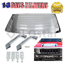 New Hood Deck Vent Panel Handle Cover Trim Chrome For 2006-2010 Hummer H3 picture