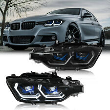 Pair LED Headlight For BMW 3 Series F30 F31 2013-2019 Head Front Lamps Assembly picture