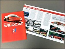1985 Buick Wildcat Concept Prototype Original Car Sales Brochure Folder picture