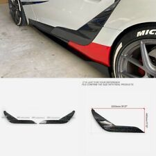 For TOYOTA 19+ Supra A90 Forged Carbon Look Rear Door Garnish replacement trim picture