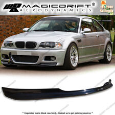 01 02 03 04 05 06 BMW E46 M3 Only CSL Style Urethane Front Bumper Lip Spoiler picture