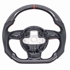 Carbon Fiber Steering Wheel For Audi RS3 RS4 RS5 RS6 RS7 2012-2016 - Customized picture