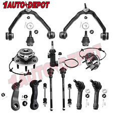 4WD Front Wheel Bearing Hub Control Arm Kit for Chevy Silverado GMC Sierra 1500 picture