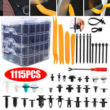 1115PCS Car Retainer Clips Auto Plastic Fasteners Kit Push Trim Pin Rivet Bumper picture