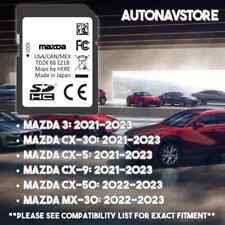 MAZDA Navigation GPS SD Card TD2K66EZ1B FITS 2021-23 3 CX-5 CX-9 CX-30 CX-50 picture