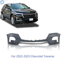 Primed Front Bumper Cover Fit For 2022-24 Chevy Traverse LS RS LT 85596503 BLK picture
