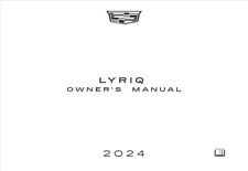 2024 Cadillac LYRIQ Owners Manual User Guide picture