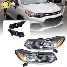 Pair Clear Headlight For Chevrolet Trax LS 2017-2018 19 Halogen Left&Right Side picture