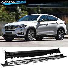 Fits 2015-2019 BMW X6 F16 4DR Left Right Side Step Nerf Bars Running Boards 2PCS picture