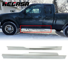 HECASA Pair Rocker Panels For 97-03 Ford F-150 04 Heritage Pickup Extended Cab picture