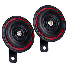 Set of 2 New Horn 12V Universal Tone Loud Electric Kit for Car & Motorcycle 92mm picture