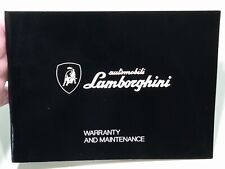 Lamborghini 1988 Countach Owners Manual Warranty Service Book_GENUINE_Factory picture