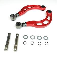 GODSPEED ADJUSTABLE REAR CAMBER KIT CONTROL ARMS FOR 06-15 HONDA CIVIC - RED picture