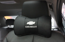 2Pcs Real Leather Car Seat Neck Cushion Pillow Car Headrest For Chevrolet Car picture