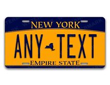 New York Personalized License Plate Any Text Custom NY Customized Auto Tag Sign picture