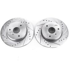 Power Stop EBR1261XPR Power Stop Drilled And Slotted Brake Rotor Front Pair picture