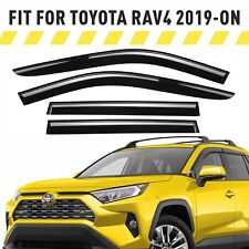 Sun Rain Visors Wind Rain Guards for 2019-2024 Toyota RAV4 picture