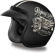 Daytona DC6-FAC-XL Helmets 3/4 Shell Open Face Motorcycle Helmet [Graphics] picture