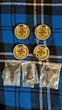 4 New Hertz Rent-a-Racer Magnum 500 Center Caps GT350-H Sports Car Club Shelby picture