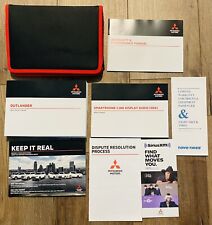 Used 2022 Mitsubishi Outlander Owners Manual, Supplement Guides & 1st Aid Case ￼ picture