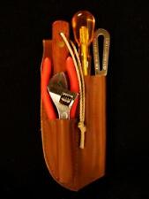 Captain Currey Deluxe 5-Pc Rigging Knife, Marlinspike Tool Kit w/ Leather Sheath picture