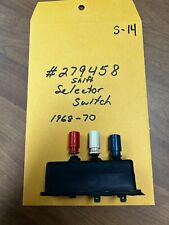 NIB NOS OEM OMC Johnson Evinrude 279458 279090 Selector Switch 1968-70 picture