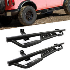 Fits 2021-2024 Ford Bronco 4 Door Side Steps Running Boards Nerf Bars Textured picture