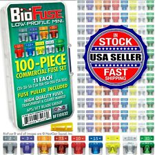 BioFuse® Low Profile Mini ATT 100 Piece Fuse Assortment *100 LP-Mini Blade Fuses picture